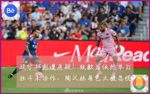 辽宁邱彪遭质疑！致歉后依然单打独斗未协作，陶汉林角色太被忽视