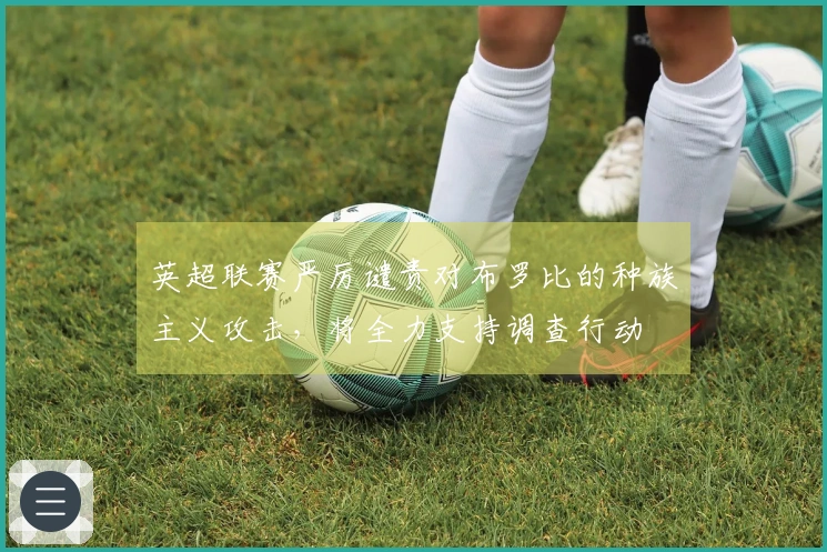 英超联赛严厉谴责对布罗比的种族主义攻击，将全力支持调查行动